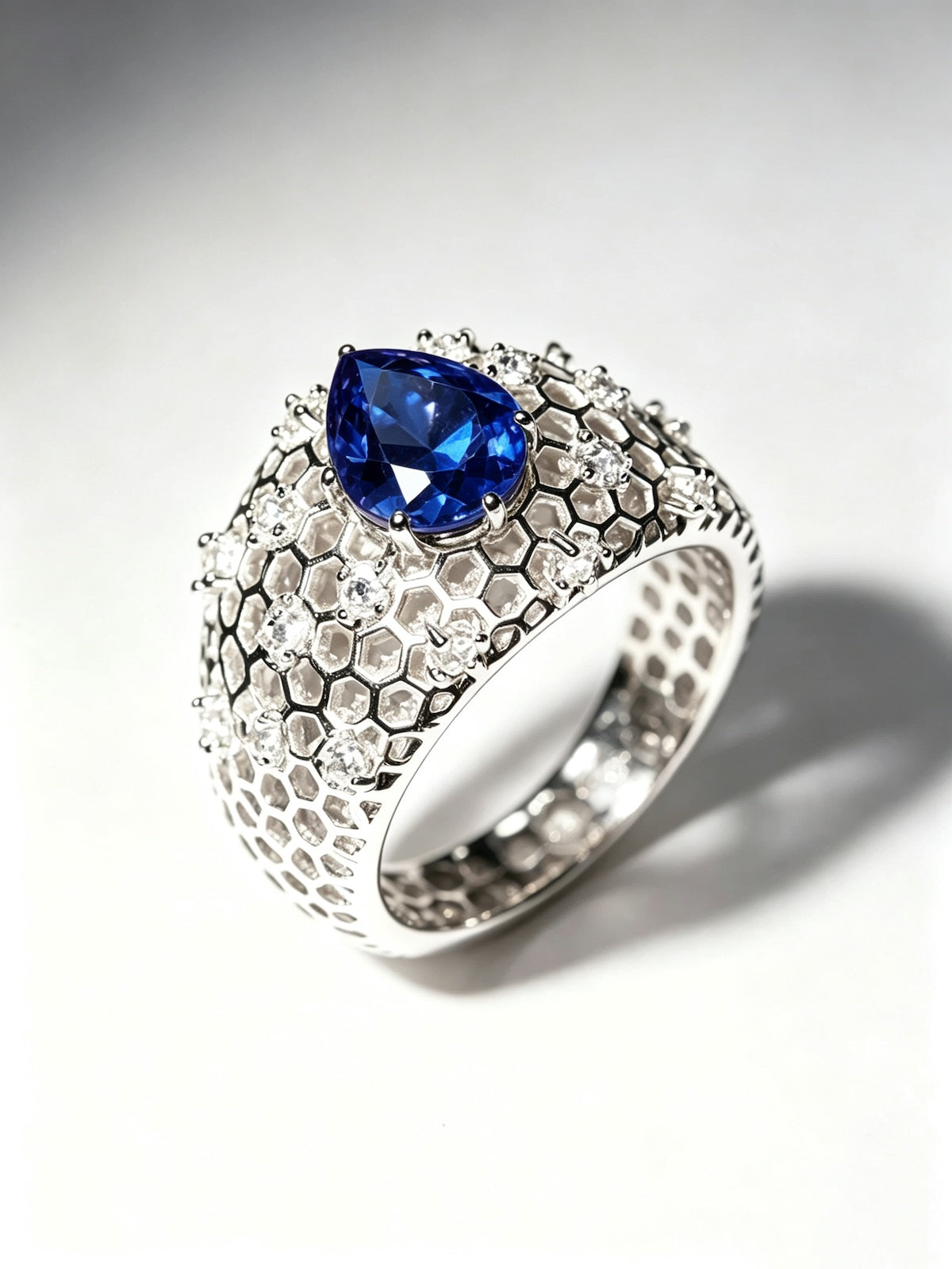 pear-sapphire-silver