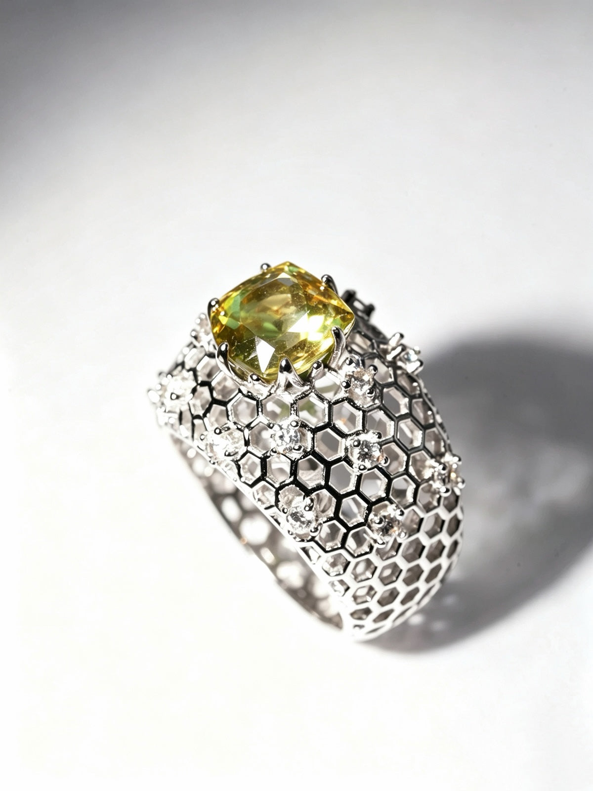 square-chrysoberyl-silver